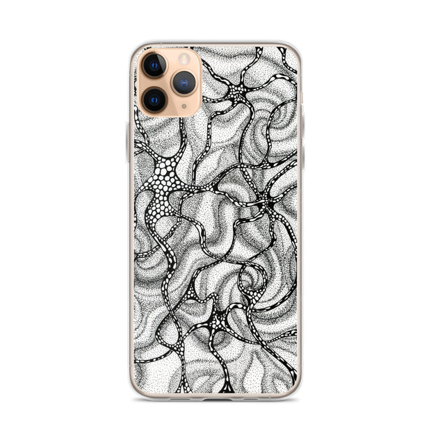Nueronitic Clear Case for iPhone® - Martin K Designs