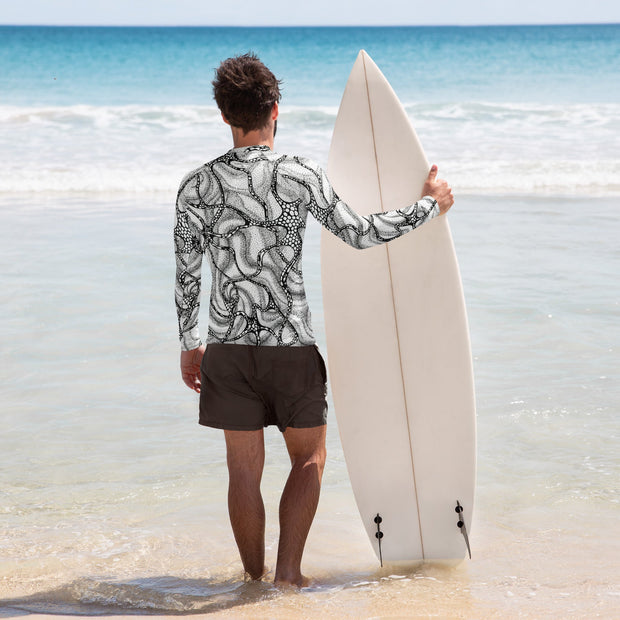 Nuerontic Men's Rash Guard - Flowstate Apparel