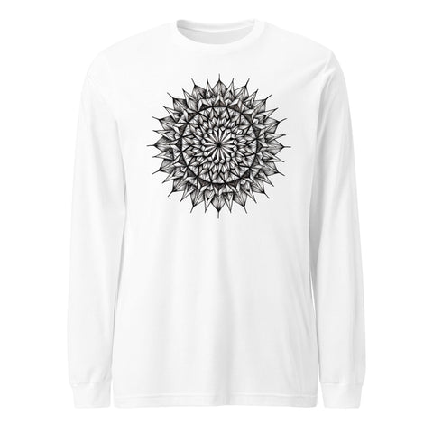 Protection II Mandala Unisex Long Sleeve Tee - Martin K Designs