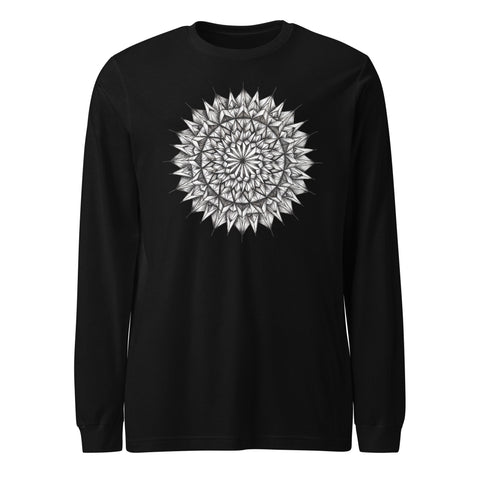 Protection II Mandala Unisex Long Sleeve Tee - Martin K Designs