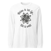 Relax and Let Go Unisex Long Sleeve Tee - Martin K Designs