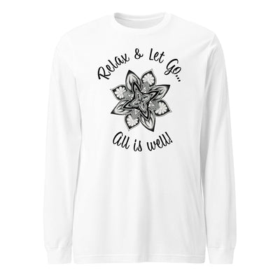 Relax and Let Go Unisex Long Sleeve Tee - Martin K Designs