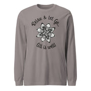 Relax and Let Go Unisex Long Sleeve Tee - Martin K Designs