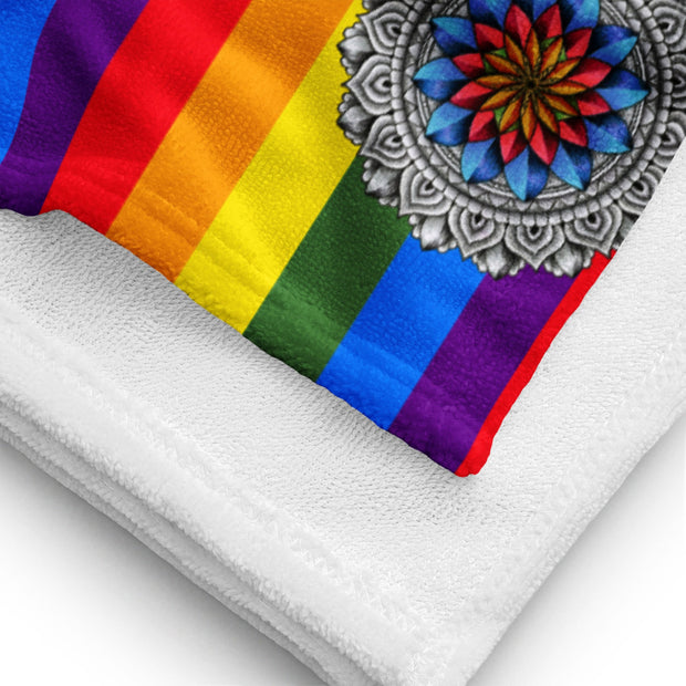 Restful Mandala Beach Towel - Martin K Designs
