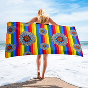 Restful Mandala Beach Towel - Martin K Designs