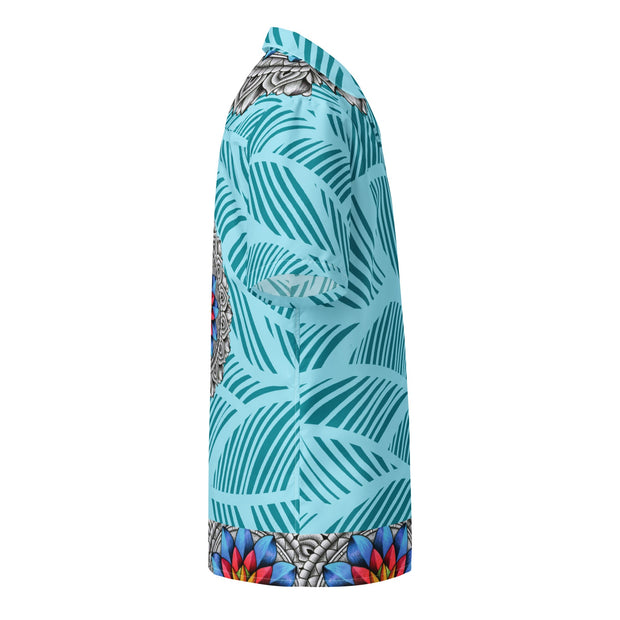 Restful Mandala II Unisex Aloha shirt - Martin K Designs
