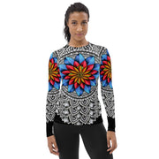 Restful Mandala II Women's Rash Guard - Flowstate Apparel