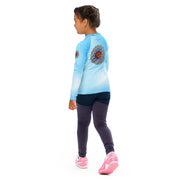 Restful Mandala Kids Rash Guard - Martin K Designs