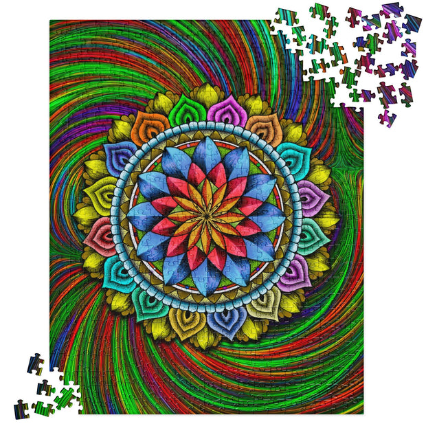 Restful Mandala Puzzle - Martin K Designs