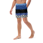 Restful Mandala Recycled Swim Trunks - Martin K Designs
