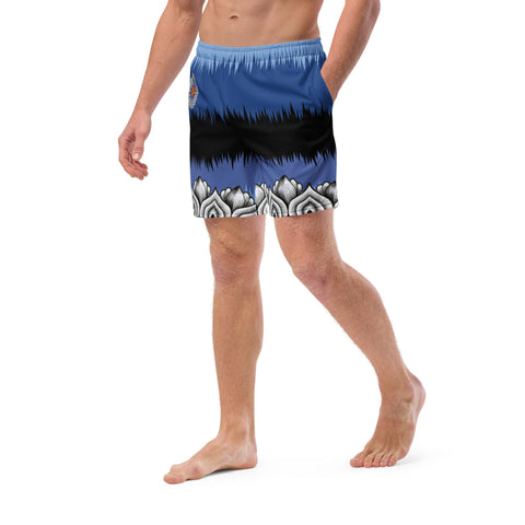 Restful Mandala Recycled Swim Trunks - Martin K Designs