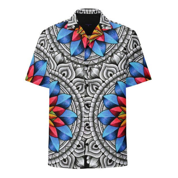 Restful Mandala Unisex Aloha shirt - Martin K Designs