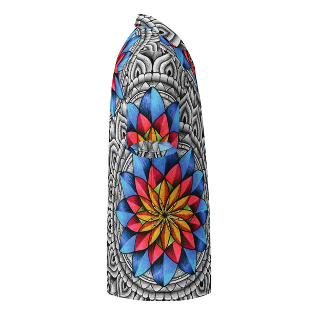 Restful Mandala Unisex Aloha shirt - Martin K Designs
