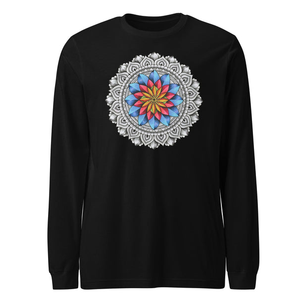 Restful Mandala Unisex Long Sleeve Tee - Martin K Designs