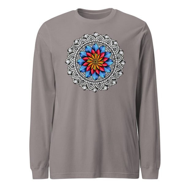 Restful Mandala Unisex Long Sleeve Tee - Martin K Designs