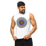 Restful Mandala Unisex Muscle Shirt - Martin K Designs
