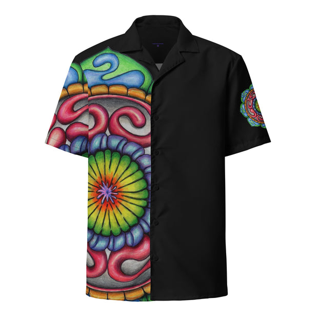 Root Mandala Unisex Aloha shirt - Martin K Designs