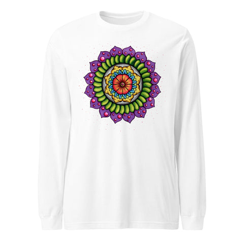 Sacral Mandala Unisex Long Sleeve Tee - Martin K Designs