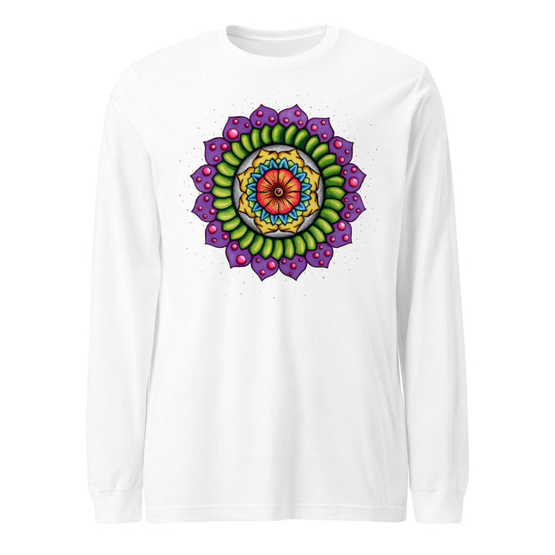 Sacral Mandala Unisex Long Sleeve Tee - Martin K Designs