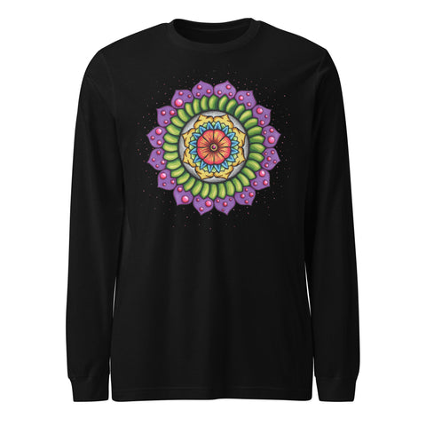 Sacral Mandala Unisex Long Sleeve Tee - Martin K Designs