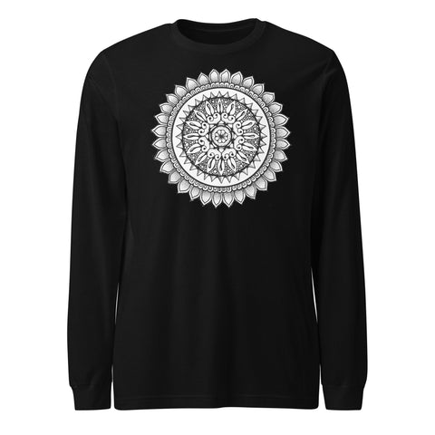 San Pedro Mandala Unisex Long Sleeve Tee - Martin K Designs