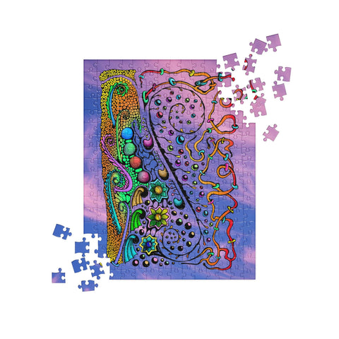 Sea Snake Jigsaw Puzzle - Martin K Designs