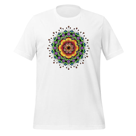 Searching Mandala Unisex Eco t-shirt - Martin K Designs