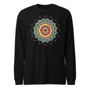 Searching Mandala Unisex Long Sleeve Tee - Martin K Designs