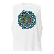 Shaken Mandala Unisex Muscle Shirt - Flowstate Apparel