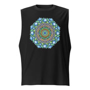 Shaken Mandala Unisex Muscle Shirt - Flowstate Apparel