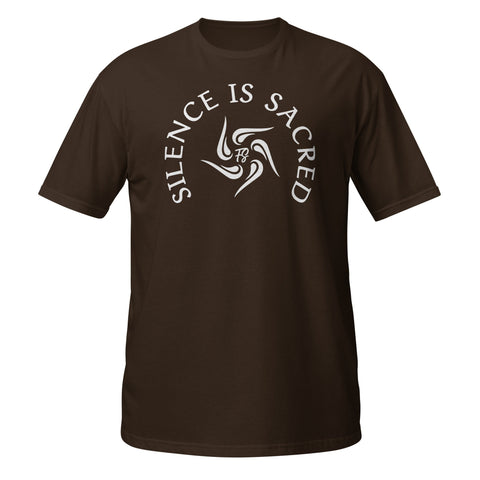 Silence Is Sacred Unisex T-Shirt - Flowstate Apparel