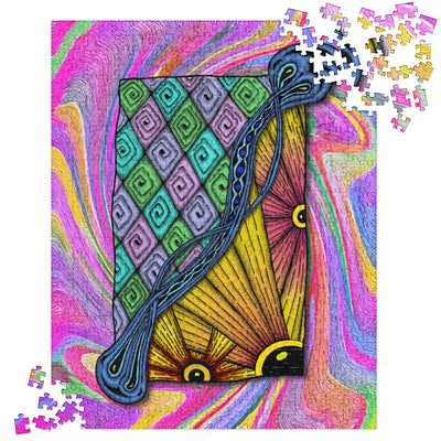 Sky Divide Jigsaw Puzzle - Martin K Designs
