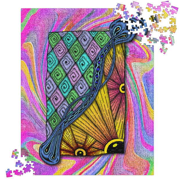 Sky Divide Jigsaw Puzzle - Martin K Designs
