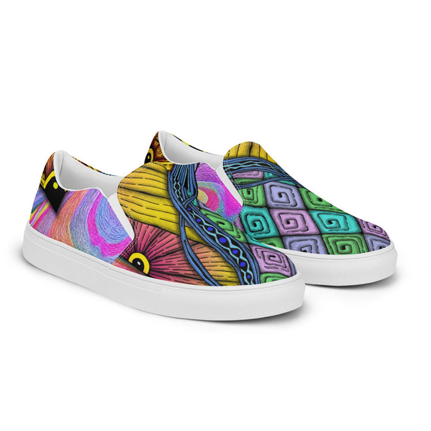 Sky Divide women’s slip - on canvas shoes - Flowstate Apparel