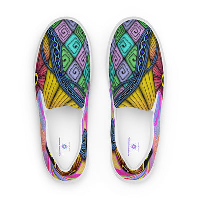 Sky Divide women’s slip - on canvas shoes - Flowstate Apparel