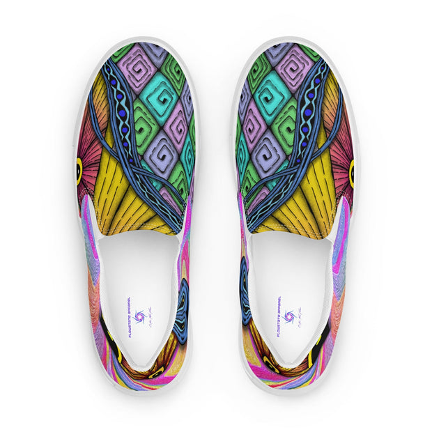 Sky Divide women’s slip - on canvas shoes - Flowstate Apparel