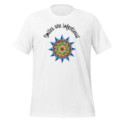 Smiles are infectious Unisex Eco t-shirt - Martin K Designs