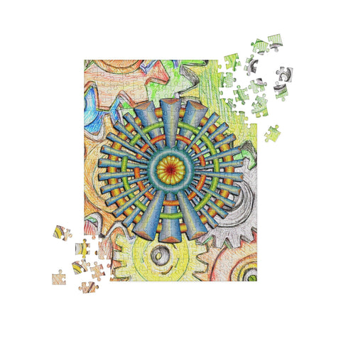 Spokin' Mandala Puzzle - Martin K Designs