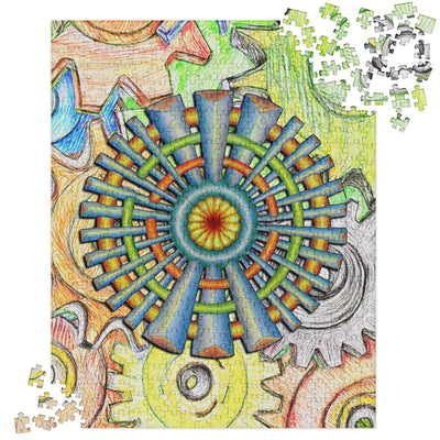 Spokin' Mandala Puzzle - Martin K Designs