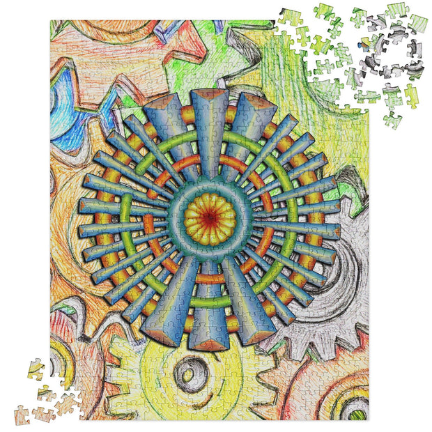 Spokin' Mandala Puzzle - Martin K Designs