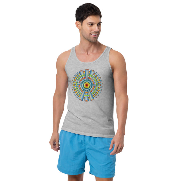 Spokin' Mandala Unisex Tank Top - Martin K Designs