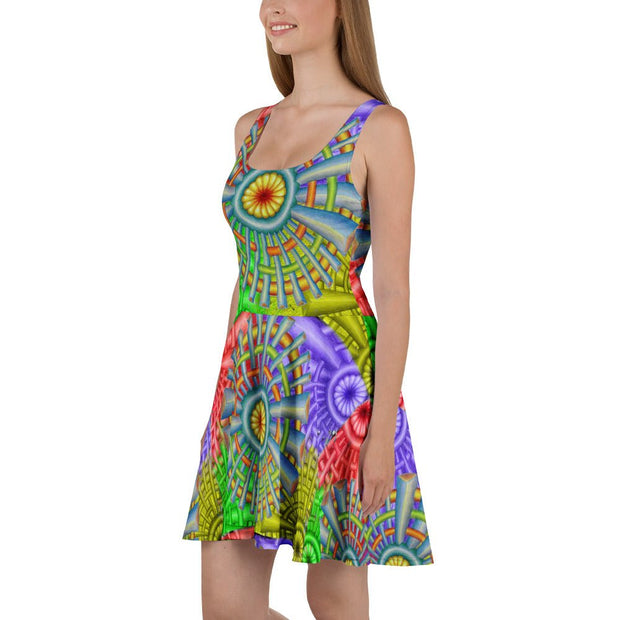 Spokin' Skater Dress - Martin K Designs