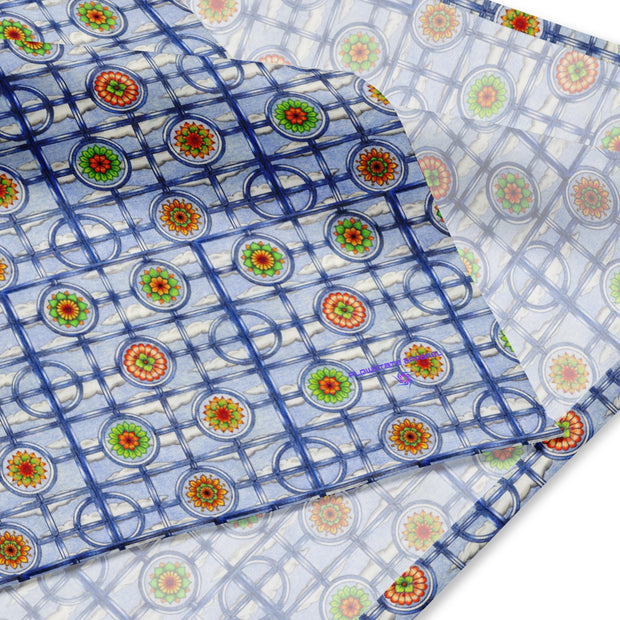 Stained Glass Mandala Bandana - Martin K Designs
