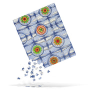 Stained Glass Mandala Jigsaw puzzle - Martin K Designs