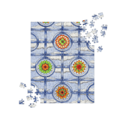 Stained Glass Mandala Jigsaw puzzle - Flowstate Apparel