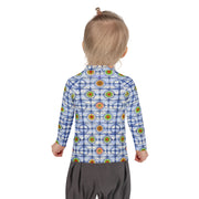 Stained Glass Mandala Kids Rash Guard - Martin K Designs