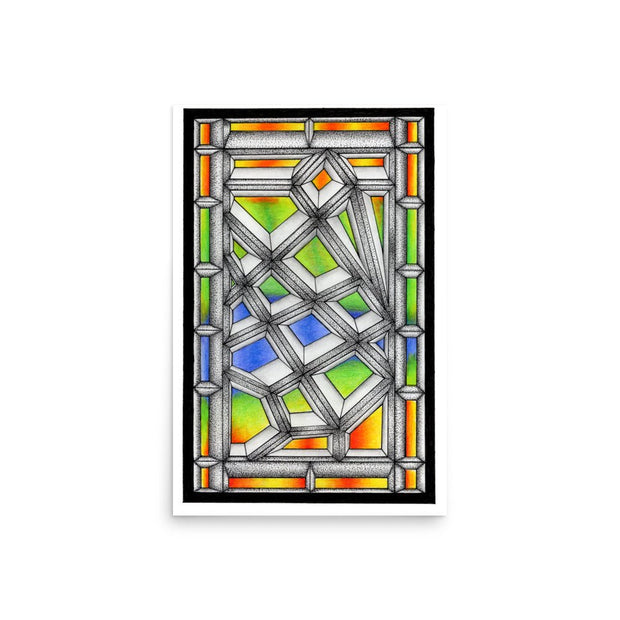 Stained Glass Print - Martin K Designs