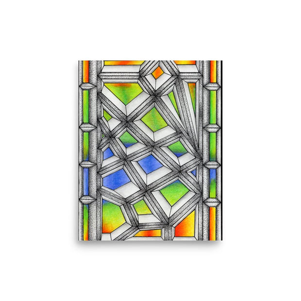 Stained Glass Print - Martin K Designs