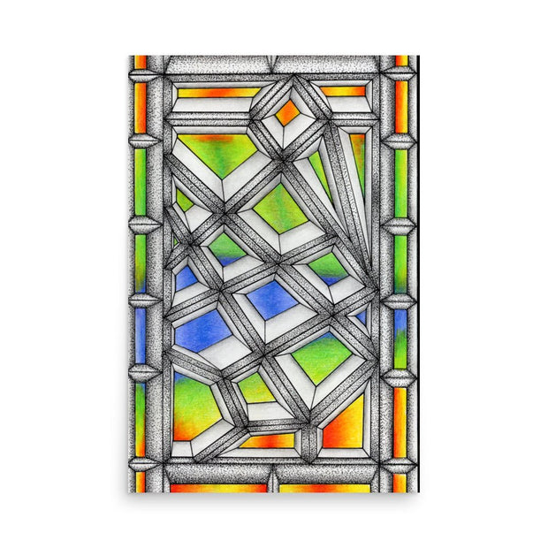Stained Glass Print - Martin K Designs