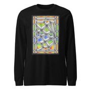 Stained Glass Unisex Long Sleeve Tee - Martin K Designs